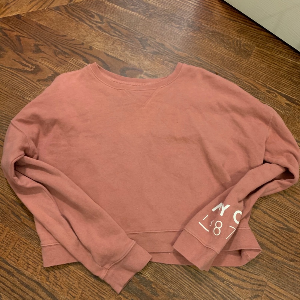 Aeropostale long sleeve cropped sweatshirt